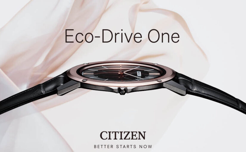 Citizen Eco-Drive One – Die flachste Solaruhr der Welt