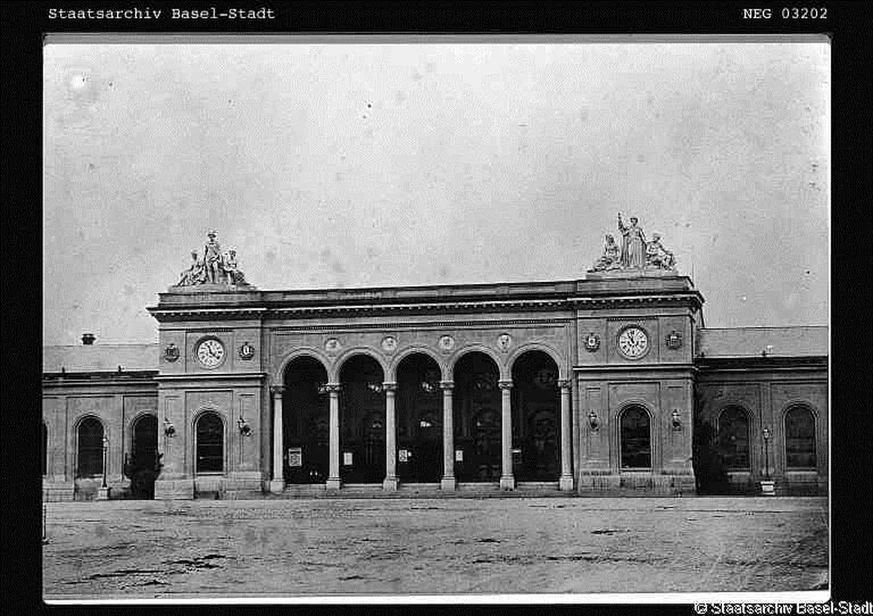 Alter Bahnhof in Basel