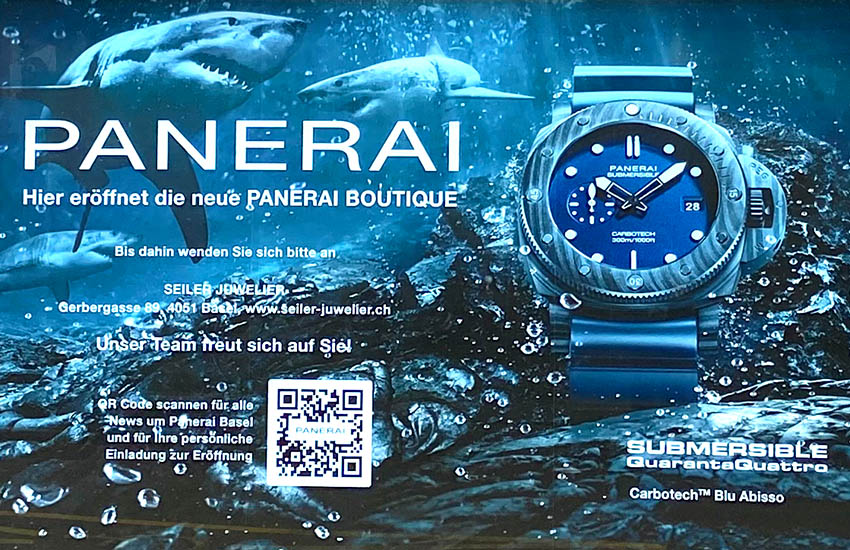 Panerai Shop bald in Basel 2022